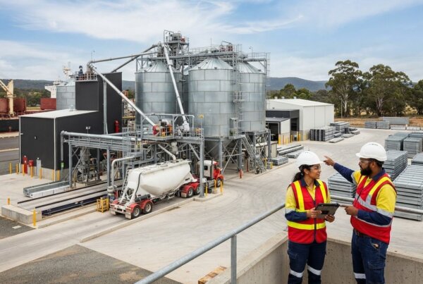 Cylindrical Cement Terminal: Storage, Handling and Project Design