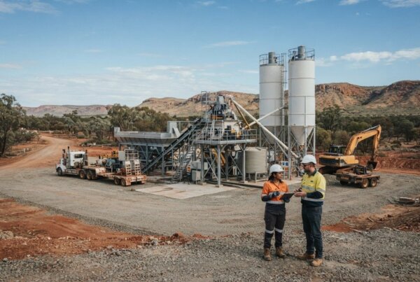 Mobile Batching Plant for Remote Sites: Planning and Deployment