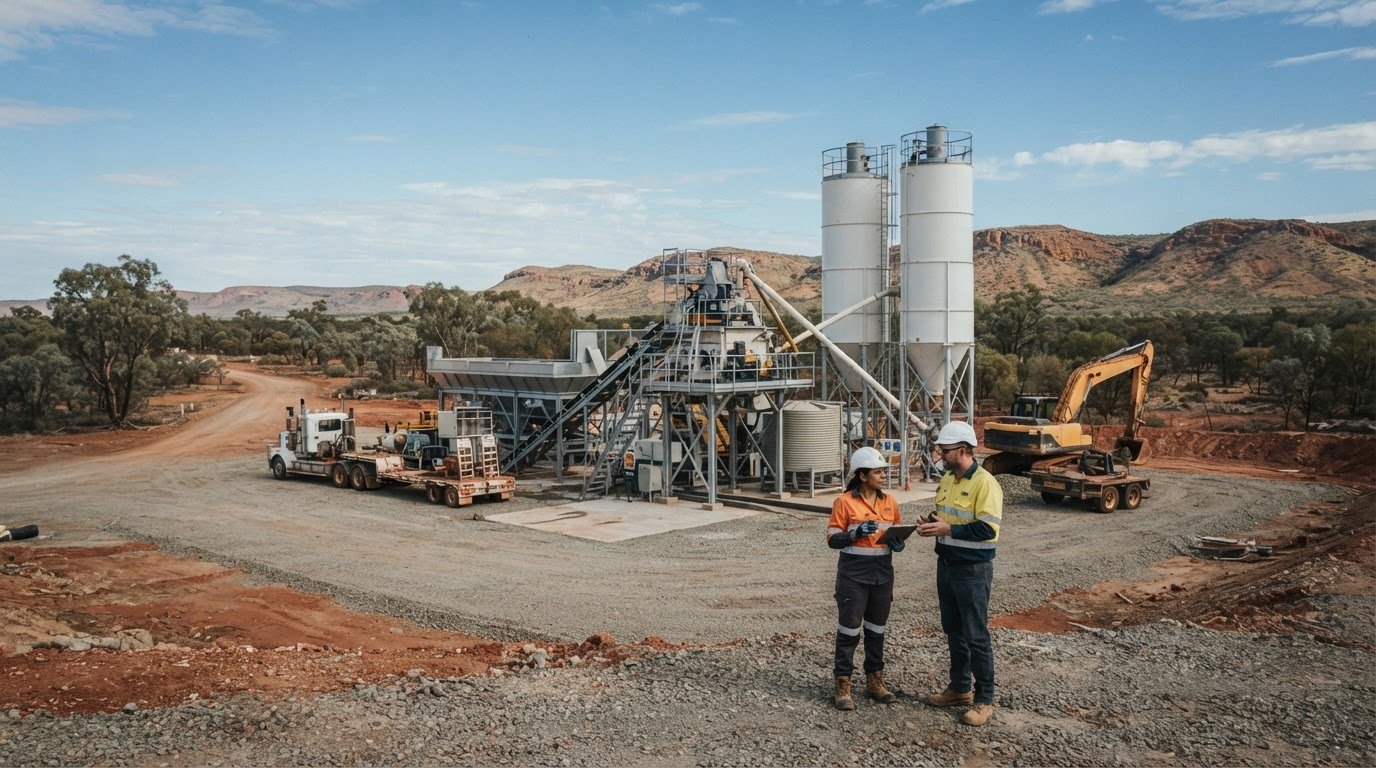 Mobile Batching Plant for Remote Sites: Planning and Deployment